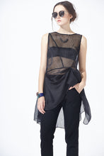 Load image into Gallery viewer, See-through Ruffle Tunic
